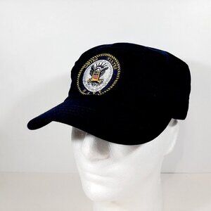 United States Navy Hat Cap Relaxed Strapback Navy